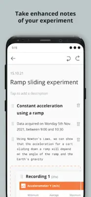 Arduino Science Journal android App screenshot 2